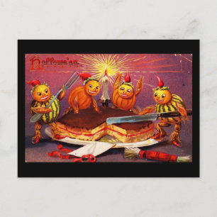 Postcard-Holiday Art-Vintage Halloween 17 Holiday Postcard