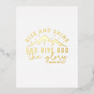 Postcard Holiday Christian Verses