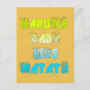 Postcard Horizontal Template