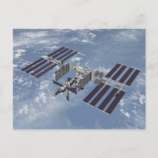 Postcard / International Space Station (Front)