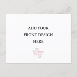 Postcard Invitation Landscape Template