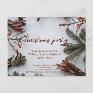 Postcard invitations party