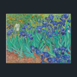 POSTCARD "IRISES 1889" BY VINCENT Van Gogh<br><div class="desc">"IRISES 1889" BY VINCENT Van Gogh POSTCARD</div>