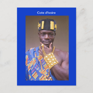 Postcard, Ivoirian, L'Abissa Postcard