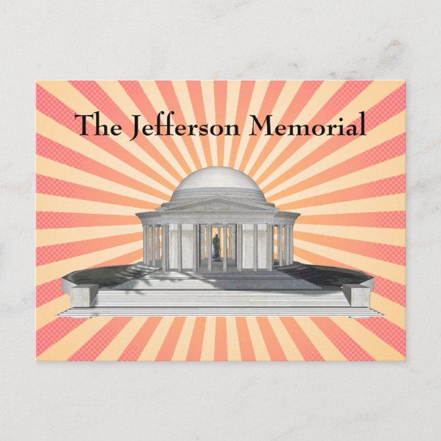 Postcard: Jefferson Memorial Postcard (Front)