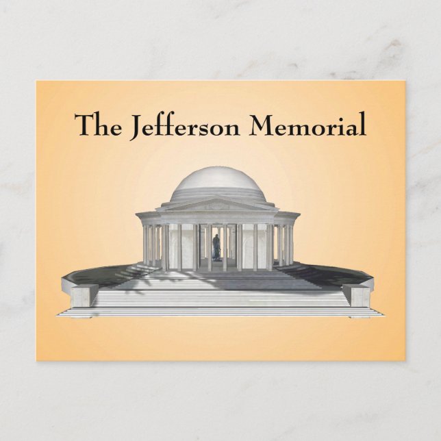 Postcard: Jefferson Memorial Postcard (Front)