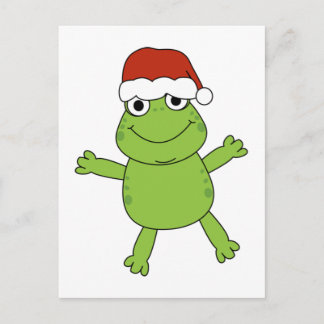 POSTCARD JOLLY FROG