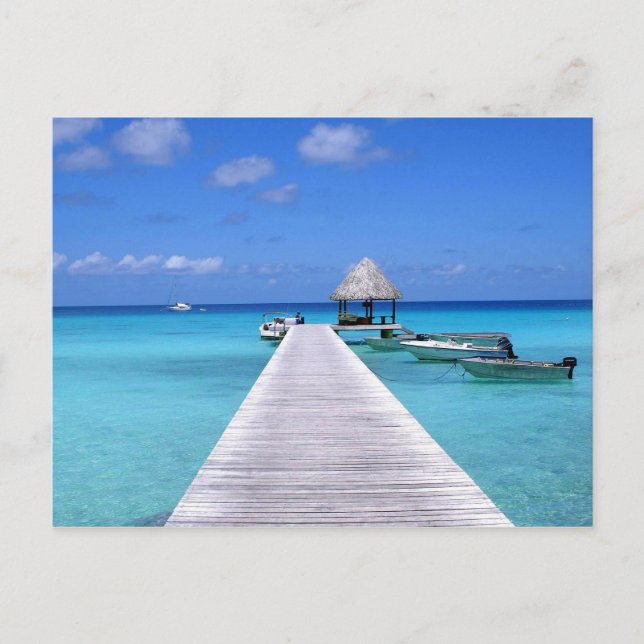 Postcard Kia Ora, Rangiroa Atoll  French Polynesia (Front)