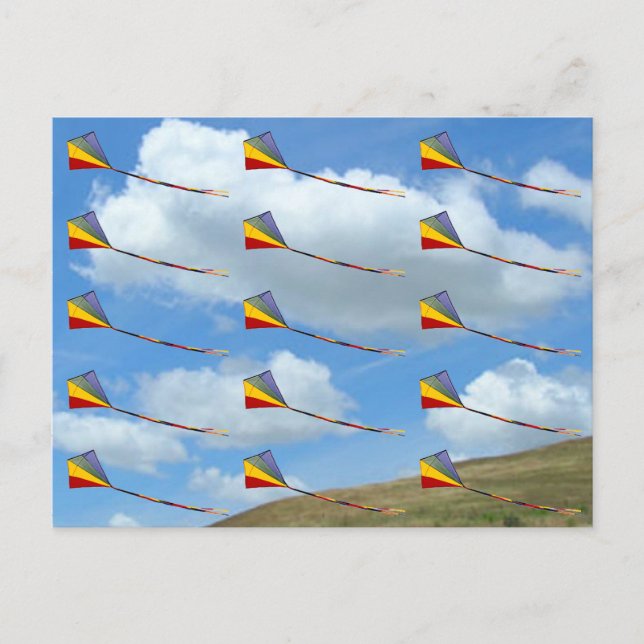 Postcard - Kites in Formation (Front)