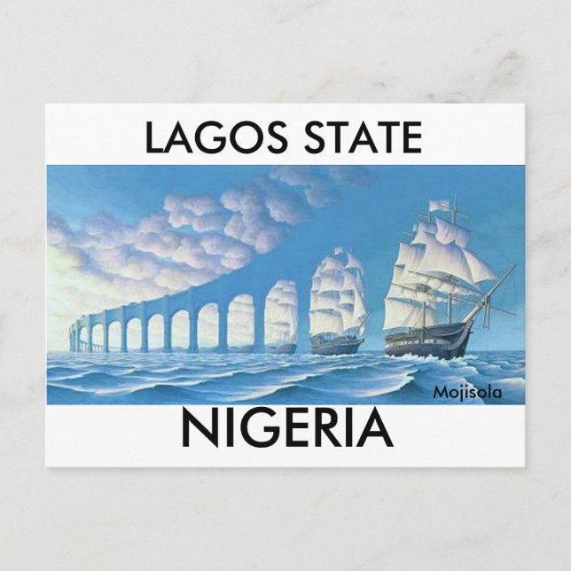 Postcard - LAGOS STATE  (Front)
