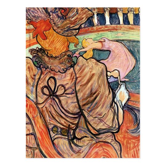 Postcard: Lautrec - French Art - Nouveau Cirque Postcard