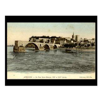 Postcard, Le Pont d'Avignon