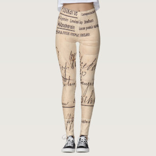 Postcard Leggings
