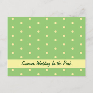 Postcard: Lemon Lime Dots Postcard