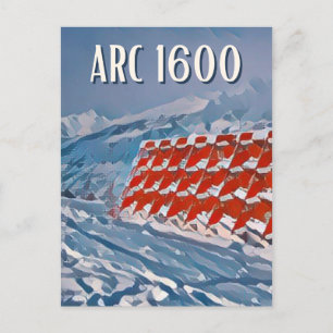 Postcard Les Arcs Ski Resort