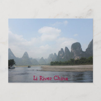POSTCARD - Li River China