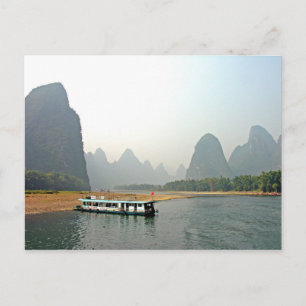 Postcard Li River. Guilin, China