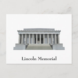 Postcard: Lincoln Memorial: Washington DC Postcard
