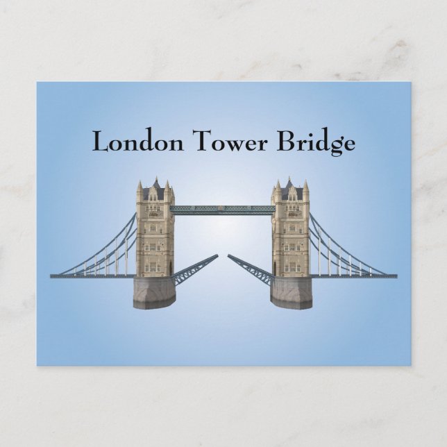 Postcard: London Tower Bridge Postcard (Front)