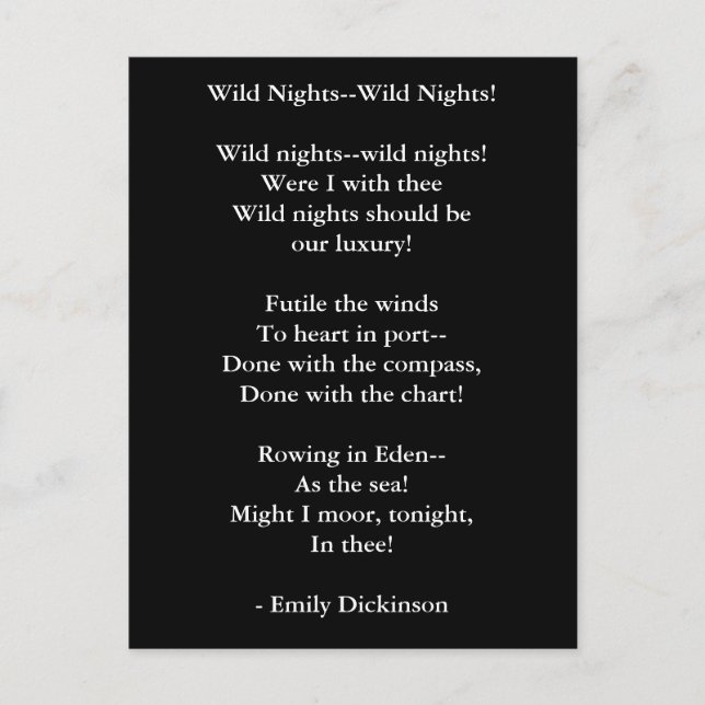 Postcard-Love Art-Love Poem 10 Postcard (Front)