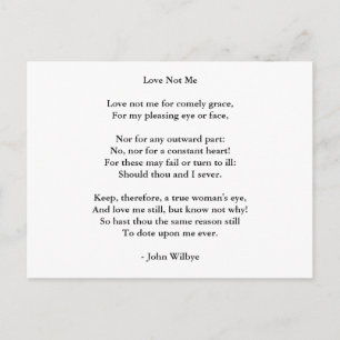 Postcard-Love Art-Love Poem 3 Postcard