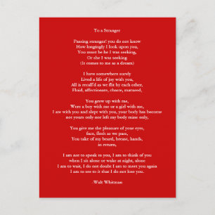Postcard-Love Art-Love Poem 4 Postcard