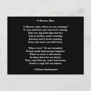 Postcard-Love Art-Love Poem 8 Postcard