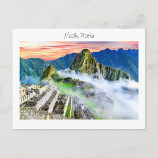 Postcard Machu Picchu
