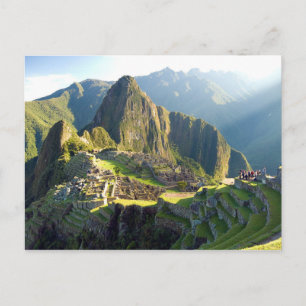 Postcard Machu Picchu, Peru