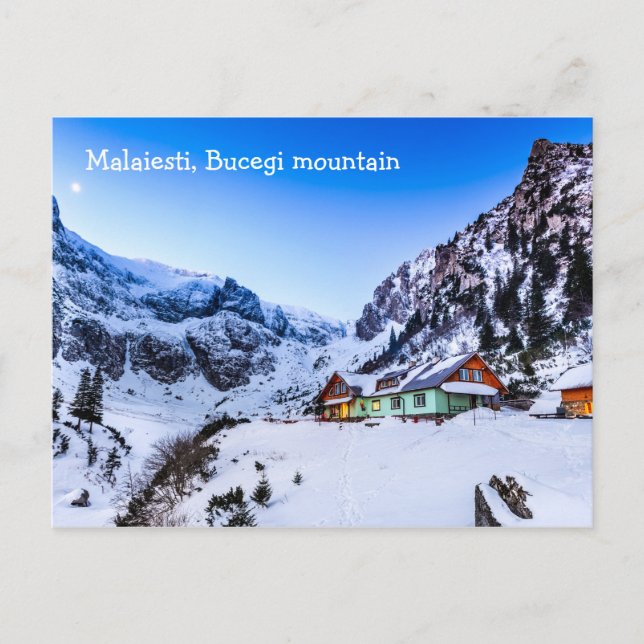 Postcard  Malaiesti, Bucegi mountain Romania (Front)