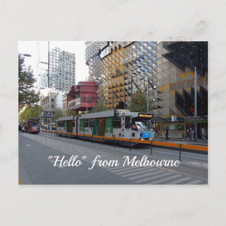 Postcard Melbourne Tram