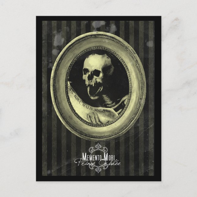 Postcard "Memento Mori" (Front)