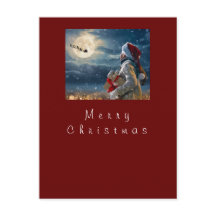Postcard Merry Christmas