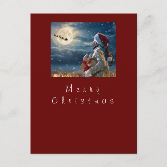 Postcard Merry Christmas (Front)