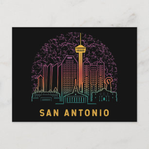 Postcard Modern San Antonio Vintage