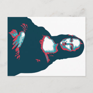 Postcard Mona Lisa