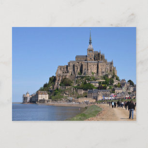 Postcard Mont Saint-Michel, France
