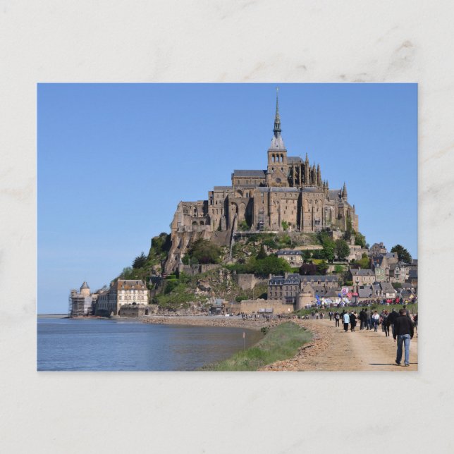 Postcard Mont Saint-Michel, France (Front)