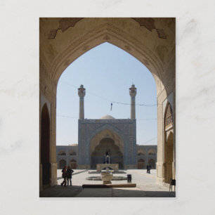 Postcard Mosque, Isfahan, Iran