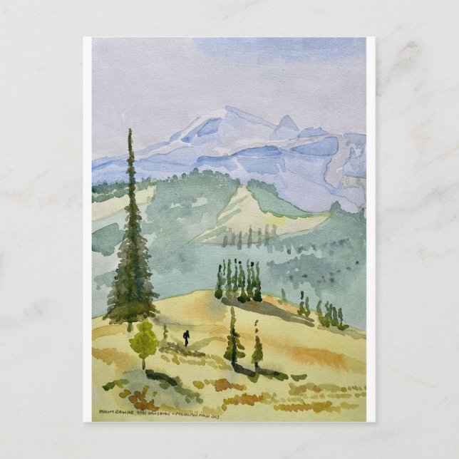 Postcard - Mount Rainier (Front)