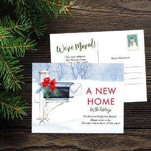 Postcard Moving Announcement We've Moved