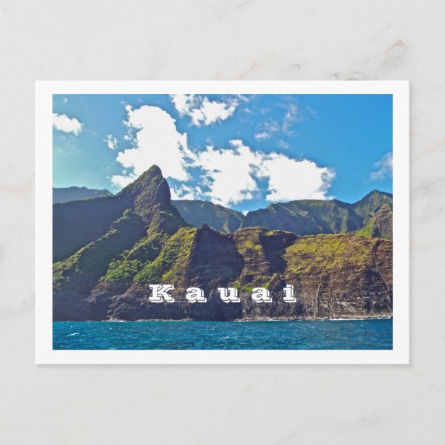 POSTCARD/NAPALI COAST/KAUAI,HAWAII POSTCARD (Front)