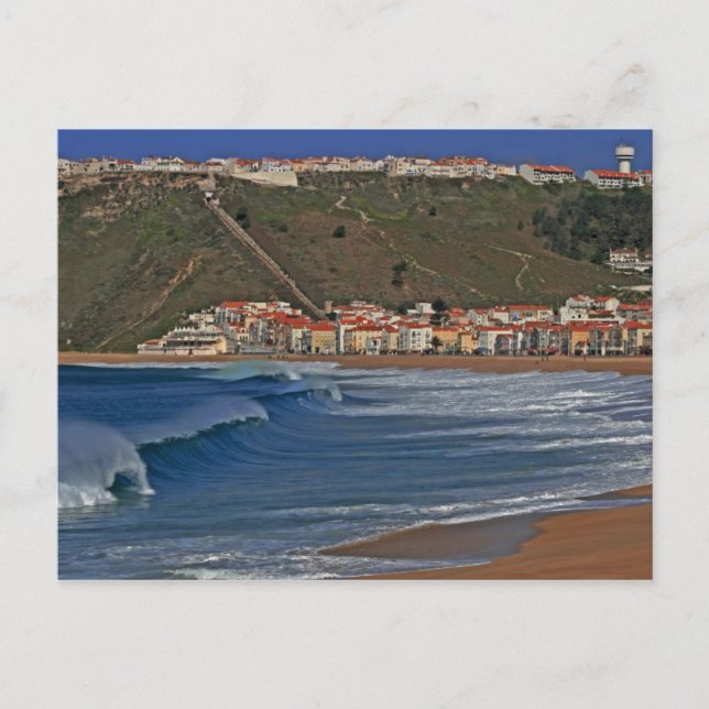Postcard Nazare, Leiria, Portugal (Front)
