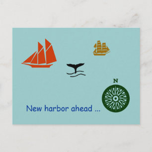 Postcard - New harbour ahead
