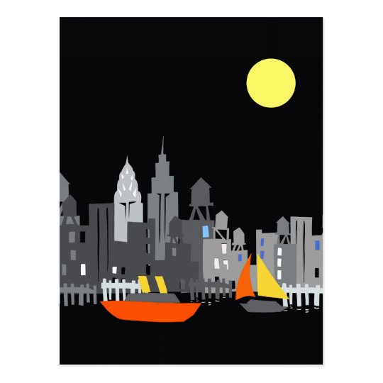 postcard New York City design tom slaughter