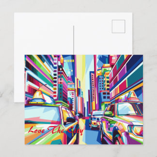 Postcard Newyork PopArts
