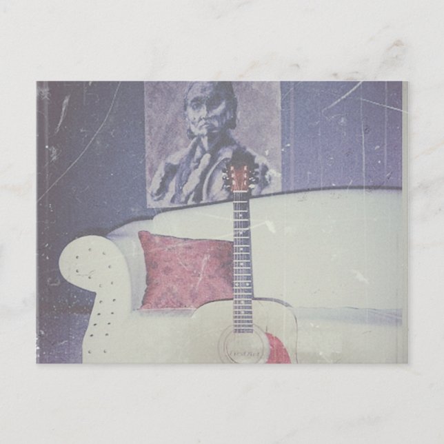 Postcard of a Cosy Living Room (Front)