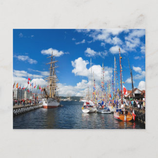 Postcard of Bergen city