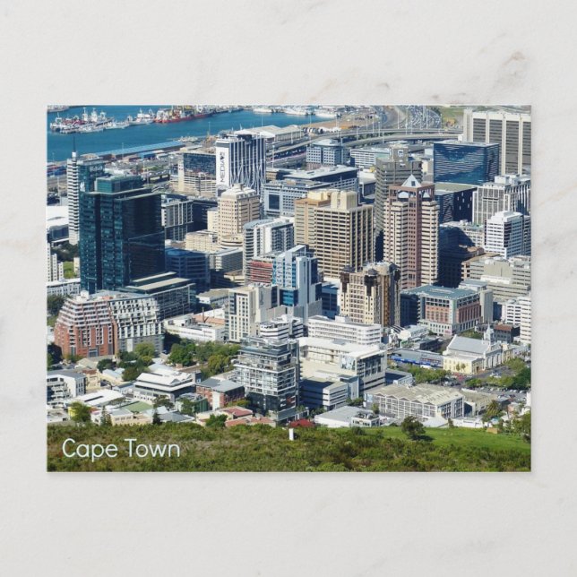 Postcard of Cape Town City Centre, South Africa (Front)