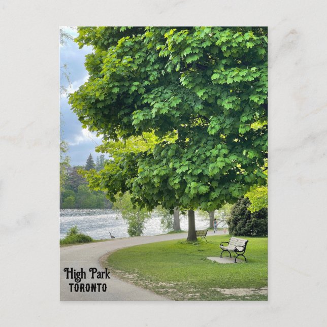 Postcard of High Park Toronto (Front)